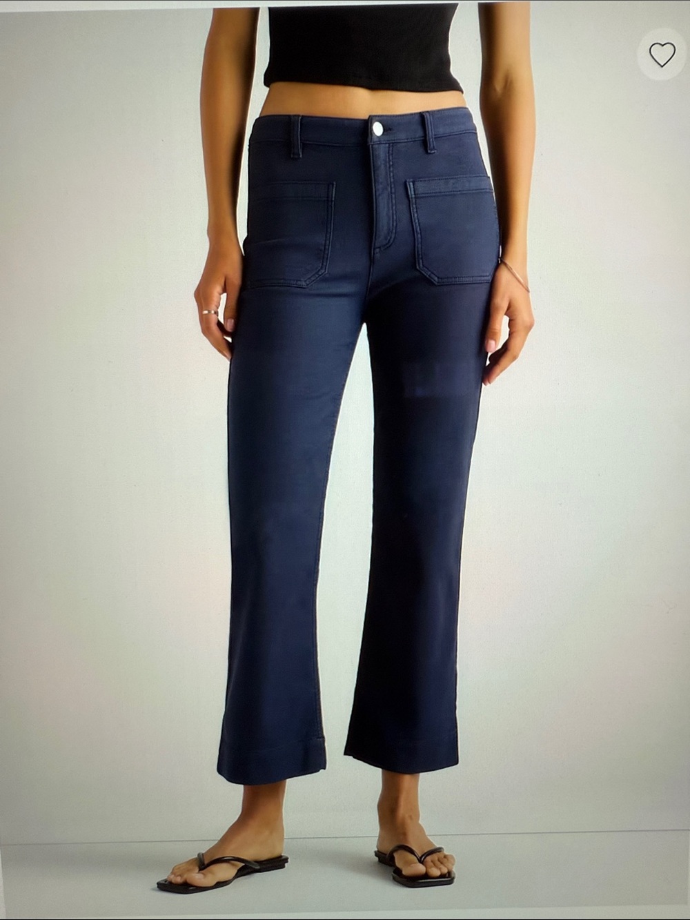 Quince French Terry Wide Leg Pants